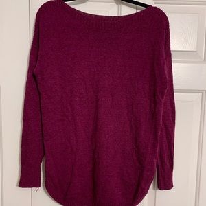 Old Navy Maroon Long Sleeved Sweater